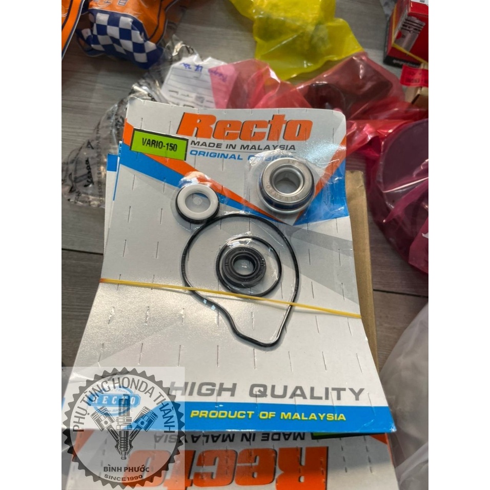 Phốt bơm nước xe Vario hiệu Recto