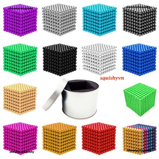 (FULL HỘP) Bộ nam châm hút từ Bucky Balls 216 viên nhiều màu