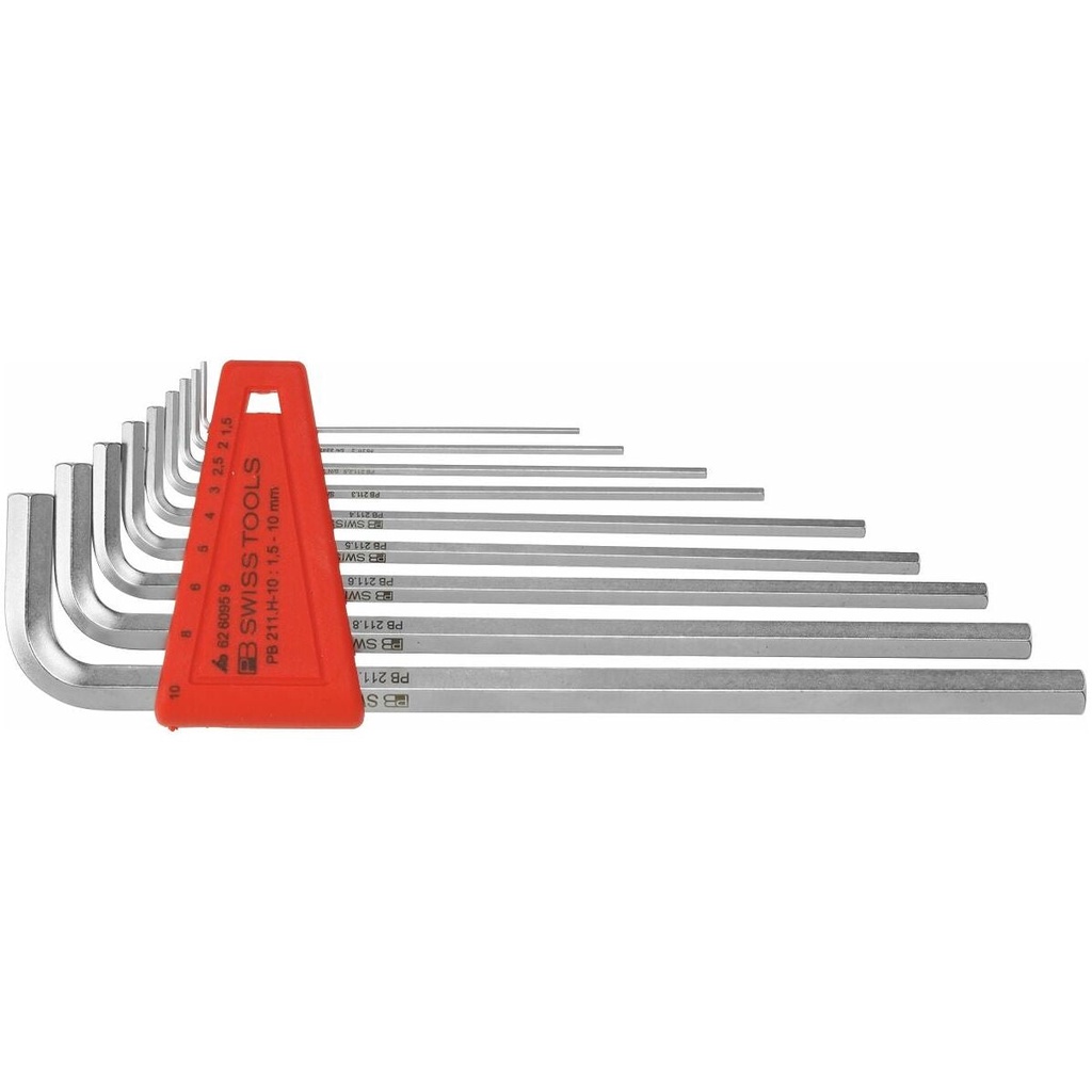 BỘ LỤC GIÁC PB SWISS TOOLS 9 CÂY PB 211.H-10
