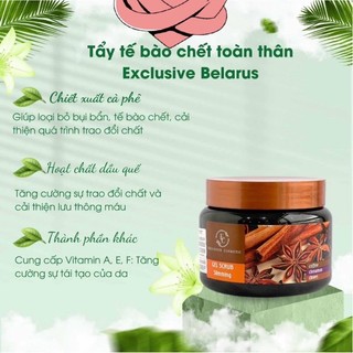 Tẩy tế bào chết body cà phê quế hồi nga