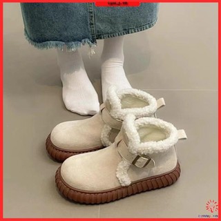 Giày vải nỉ dày chống trượt kiểu mới 2023 thời trang cho nữ