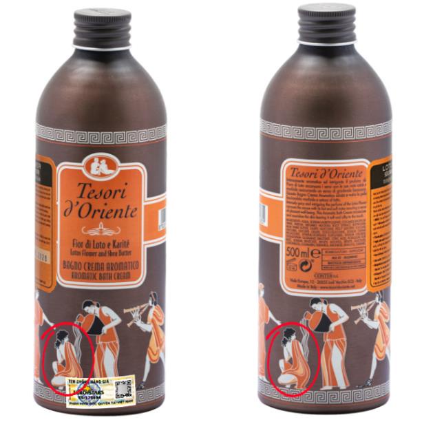 Sữa Tắm Nước Hoa Ý Tesori Hương Sen Chai Nhôm Màu Nâu 500ML - HANA