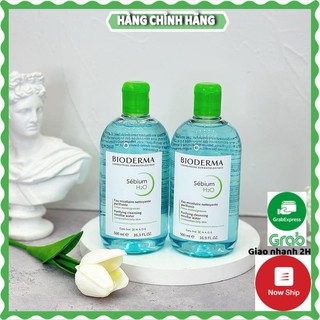 Nước tẩy trang bioderma 500ml crealine, sensibio h2o - pháp chính hãng - hana