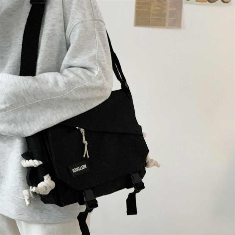 Túi Đeo Chéo Sức Chứa Lớn Phong Cách harajuku Nhật Bản Cho Nam