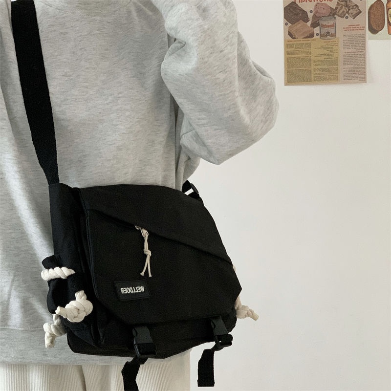 Túi Đeo Chéo Sức Chứa Lớn Phong Cách harajuku Nhật Bản Cho Nam