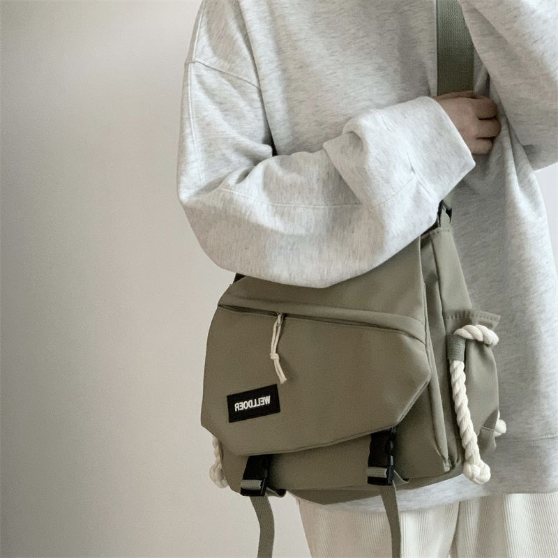 Túi Đeo Chéo Sức Chứa Lớn Phong Cách harajuku Nhật Bản Cho Nam