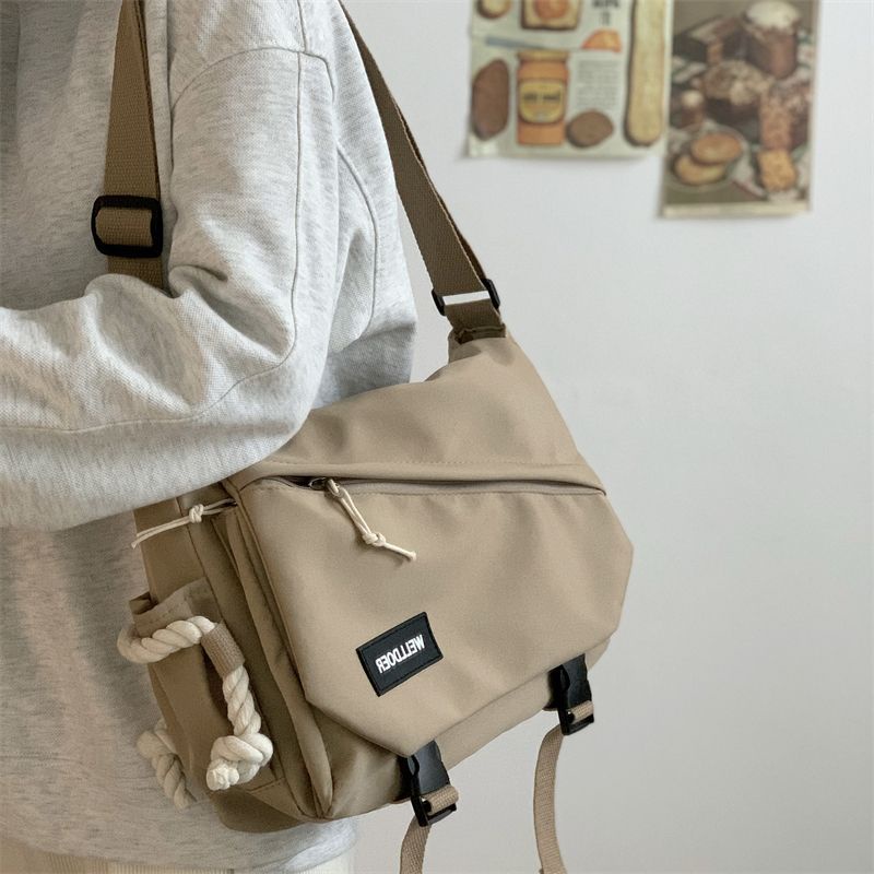Túi Đeo Chéo Sức Chứa Lớn Phong Cách harajuku Nhật Bản Cho Nam