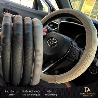 BỌC VÔ LĂNG Ô TÔ BẰNG DA CỪU 100% - CHÍNH HÃNG CON BÒ CƯỜI +