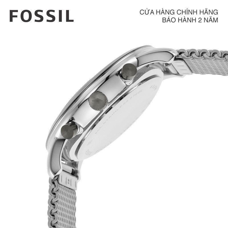 Đồng hồ nam Fossil MINIMALIST FS5944 dây thép không gỉ - màu bạc