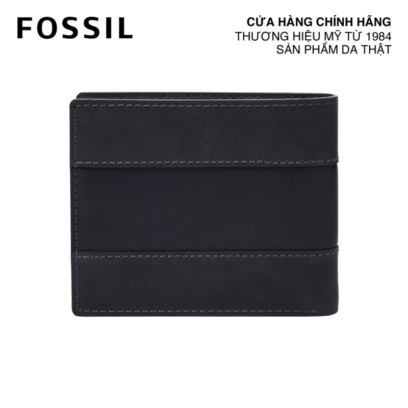 Ví da nam Fossil Everett ML4397406 - màu đen