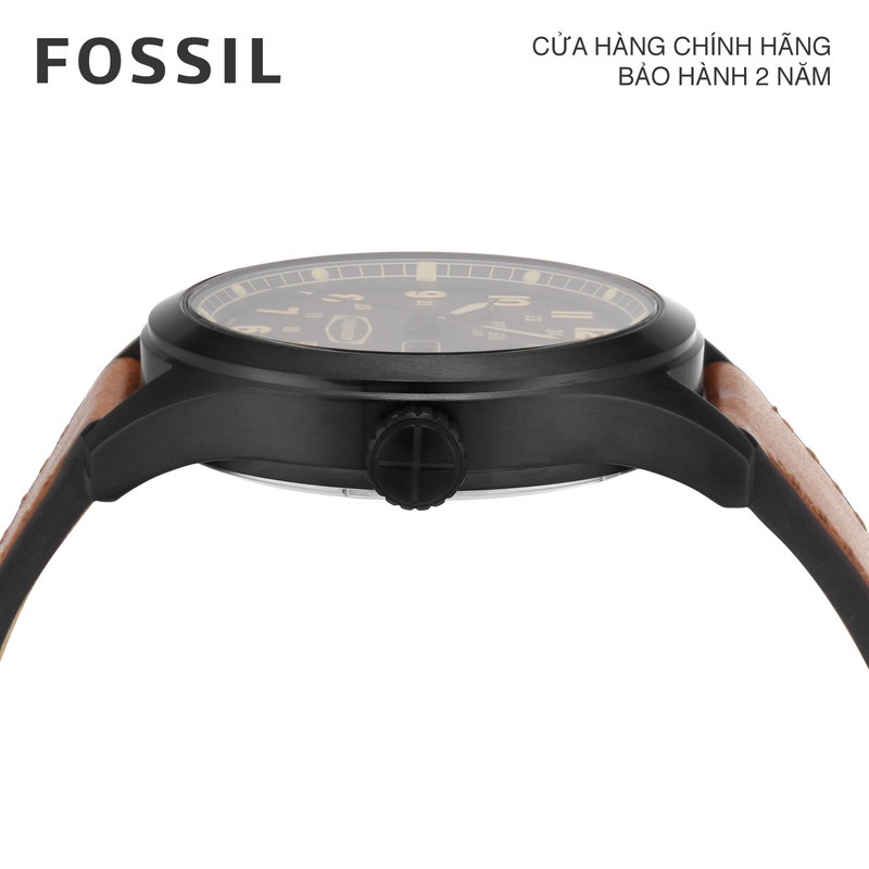 Đồng hồ nam Fossil Defender FS5978 dây da - màu nâu