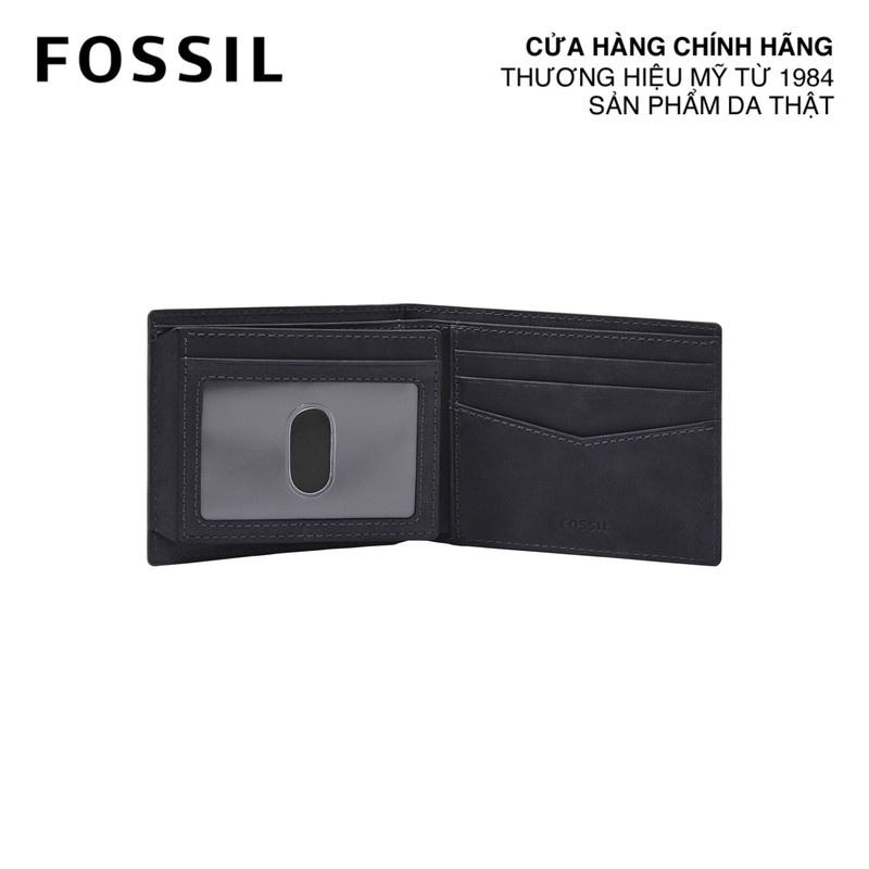 Ví da nam Fossil Everett ML4397406 - màu đen