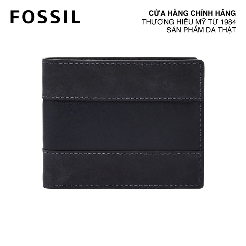 Ví da nam Fossil Everett ML4397406 - màu đen