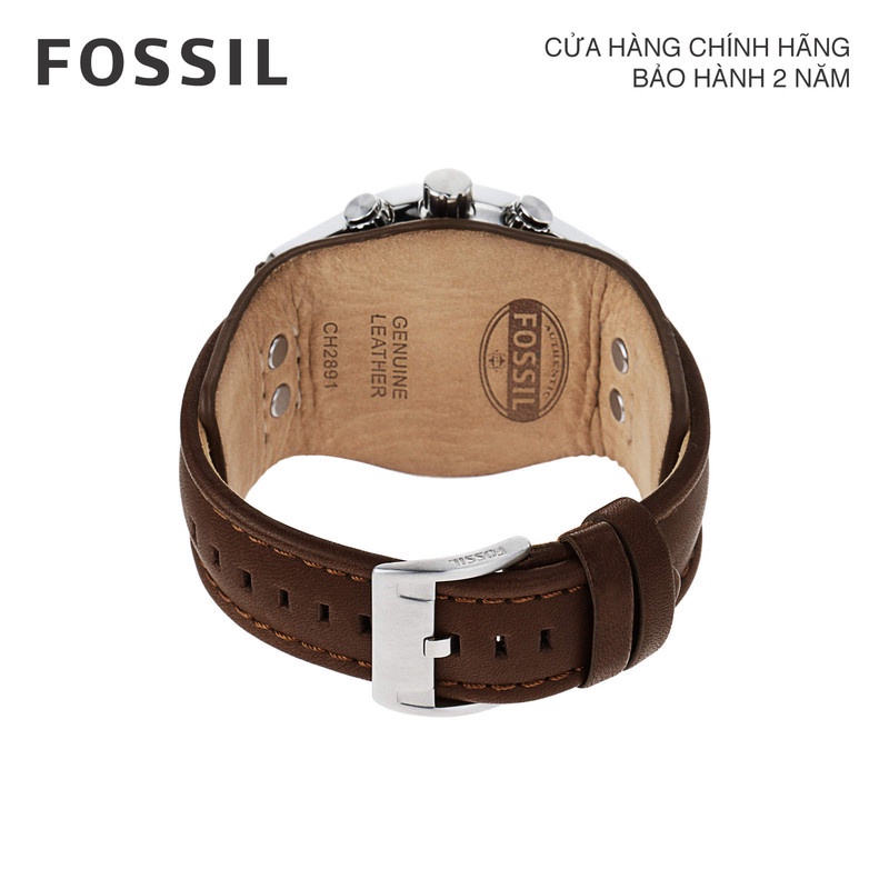 Đồng hồ nam Fossil COACHMAN CH2891 dây da - màu nâu