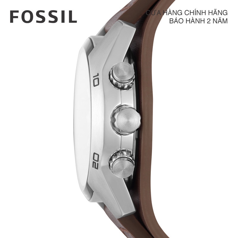 Đồng hồ nam Fossil COACHMAN CH2891 dây da - màu nâu