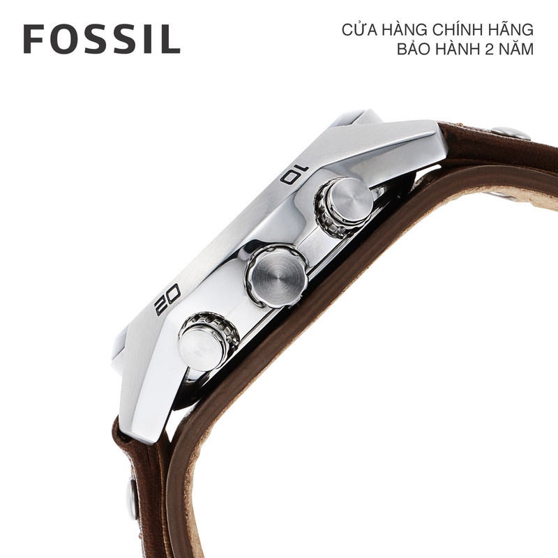 Đồng hồ nam Fossil COACHMAN CH2891 dây da - màu nâu