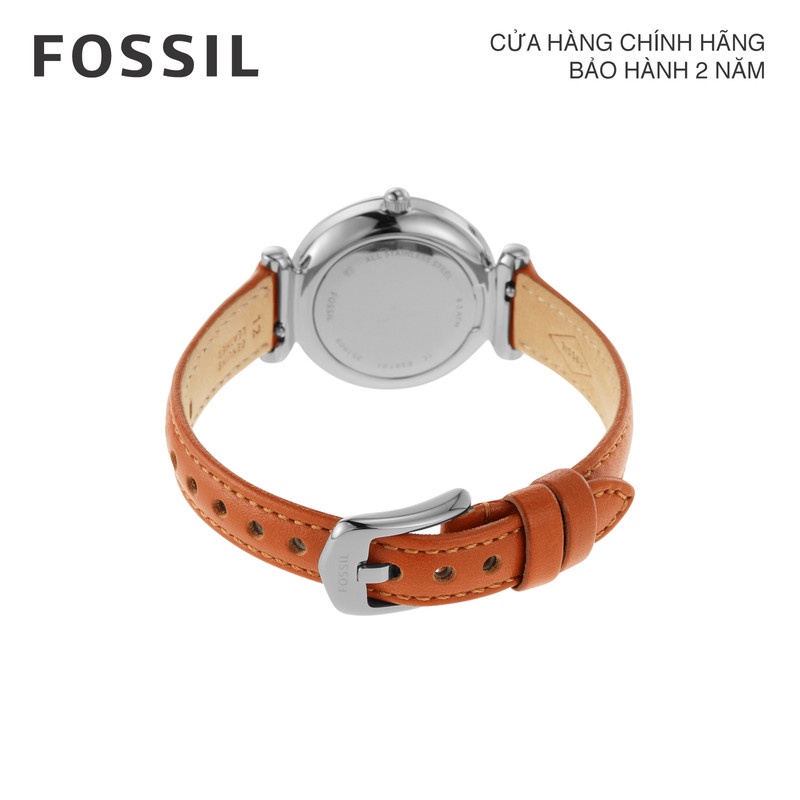 Đồng hồ nữ Fossil CARLIE MINI dây da ES4701- màu nâu