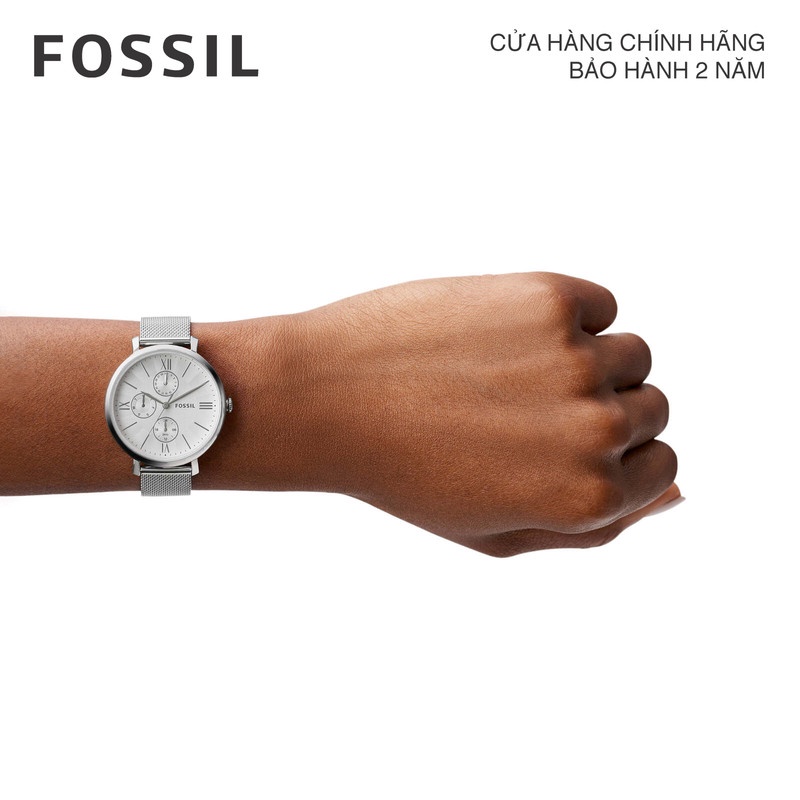 Đồng hồ nữ Fossil Jacqueline dây thép không gỉ ES5099 - màu bạc