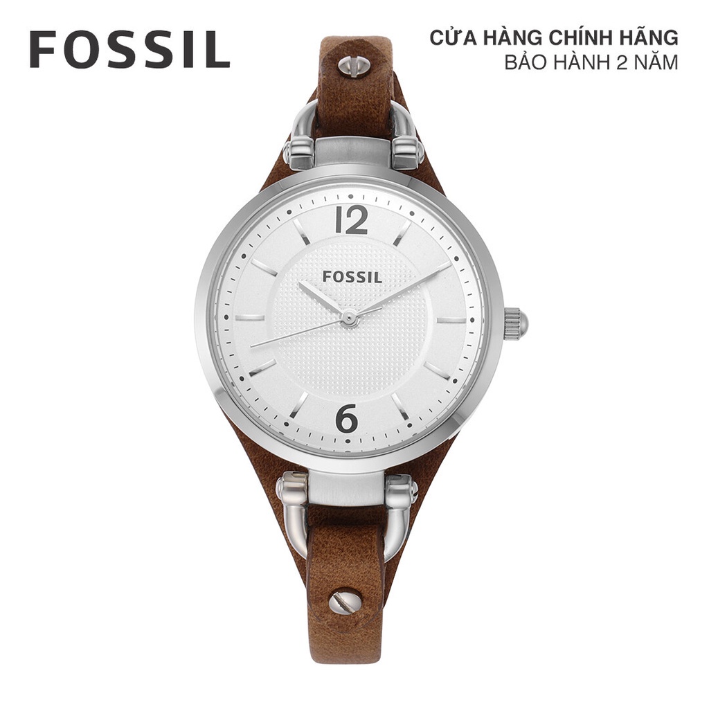 Đồng hồ nữ Fossil GEORGIA dây da ES3060 - màu nâu