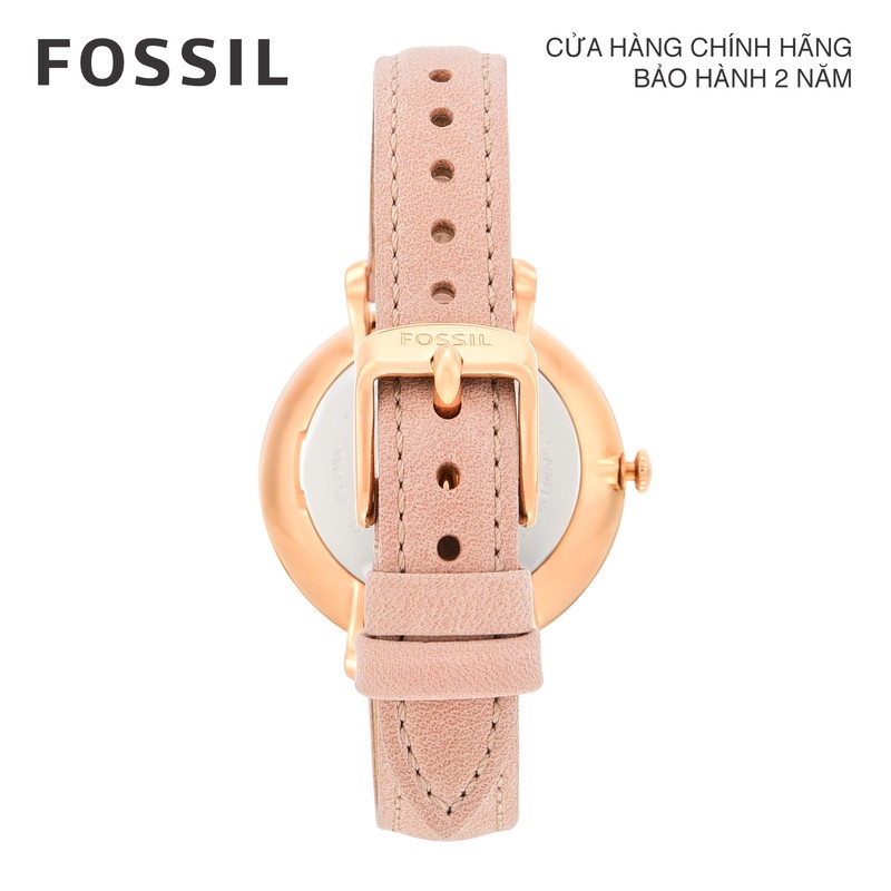 Đồng hồ nữ Fossil JACQUELINE dây da ES3988- màu trắng