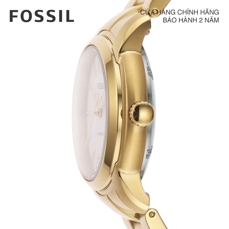 Đồng hồ nữ Fossil Heritage dây thép không gỉ ME3226 - màu vàng