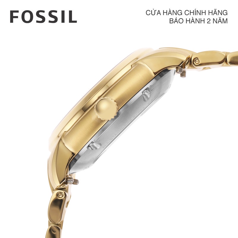 Đồng hồ nữ Fossil Heritage dây thép không gỉ ME3226 - màu vàng