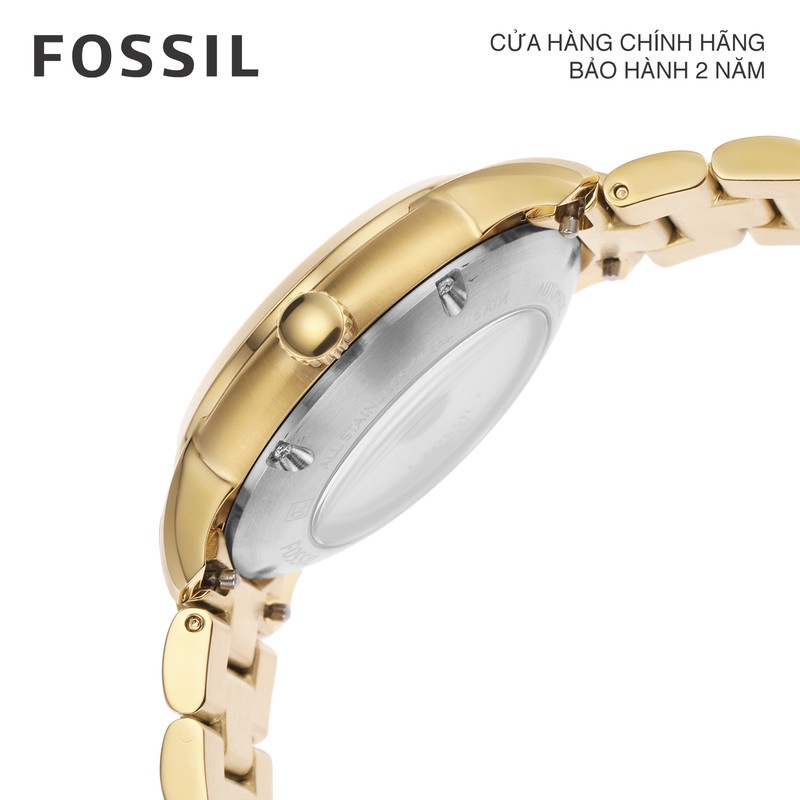 Đồng hồ nữ Fossil Heritage dây thép không gỉ ME3226 - màu vàng