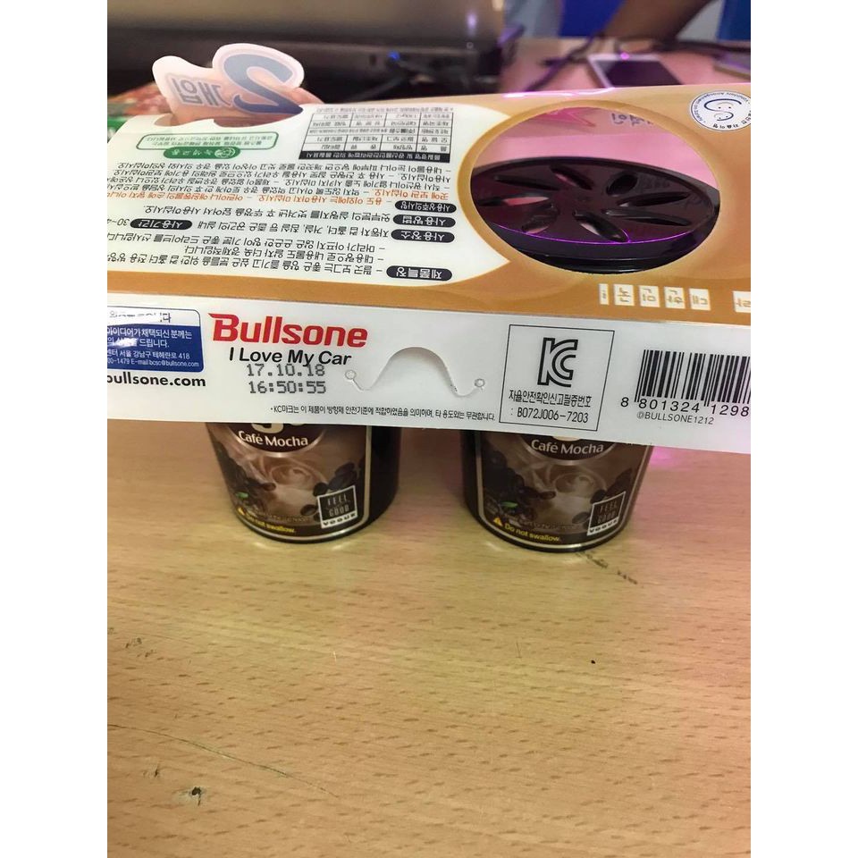 Sáp thơm Cafe khử mùi ô tô Hàn Quốc cao cấp BULLSONE . | BigBuy360 - bigbuy360.vn