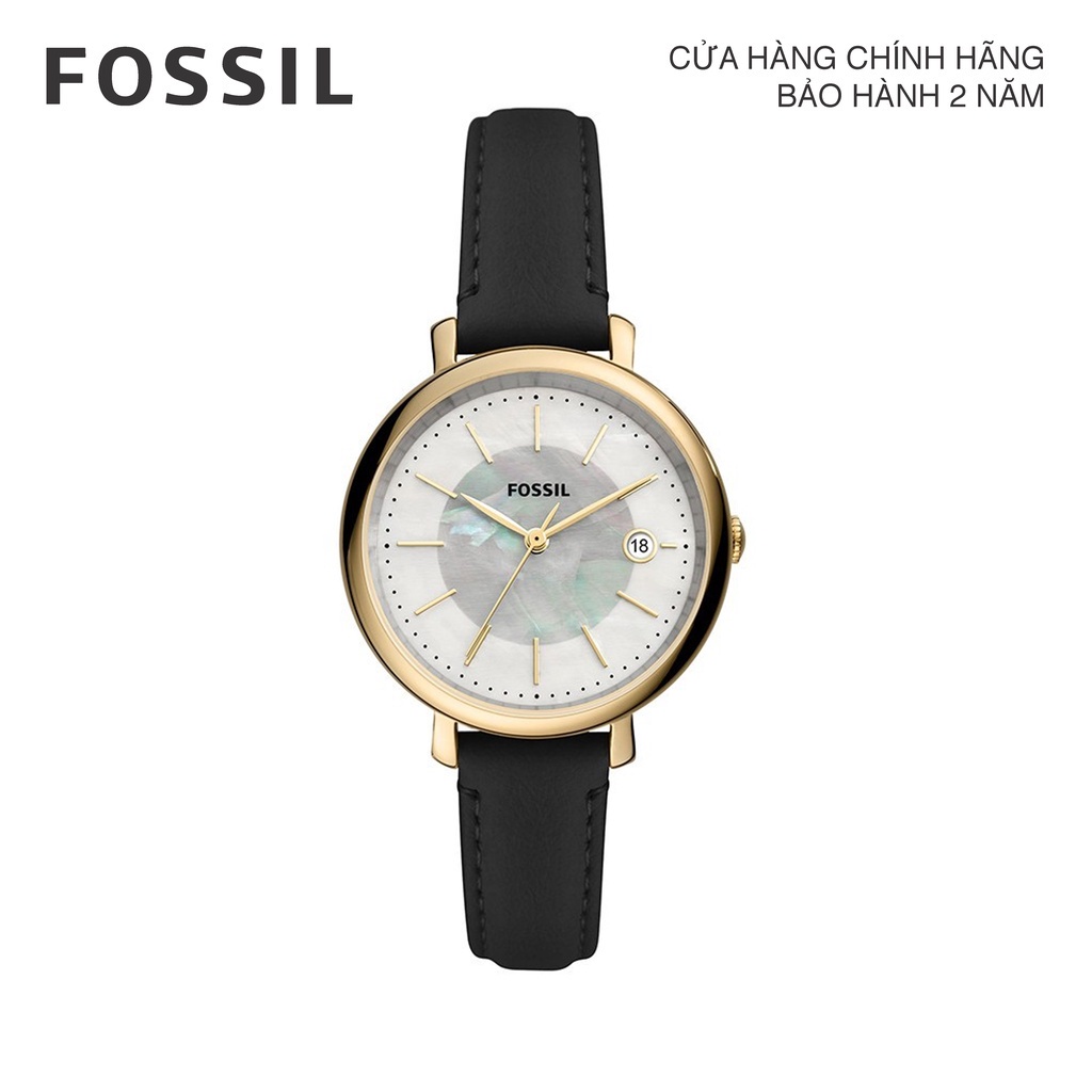 Đồng hồ nữ Fossil Jacqueline dây da ES5093 - màu đen