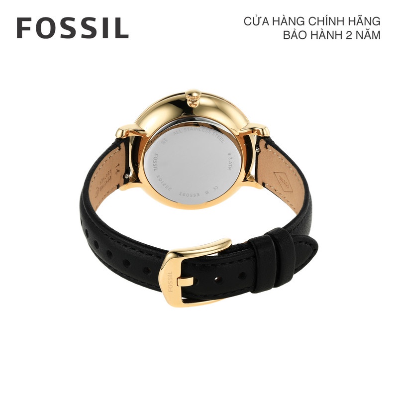 Đồng hồ nữ Fossil Jacqueline dây da ES5093 - màu đen