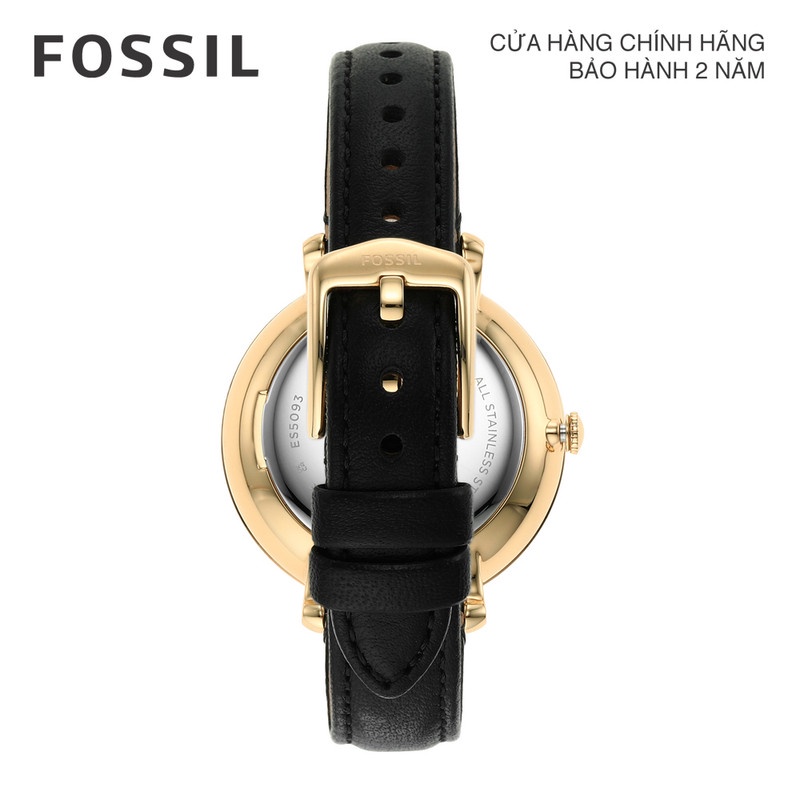 Đồng hồ nữ Fossil Jacqueline dây da ES5093 - màu đen
