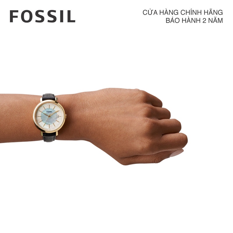 Đồng hồ nữ Fossil Jacqueline dây da ES5093 - màu đen