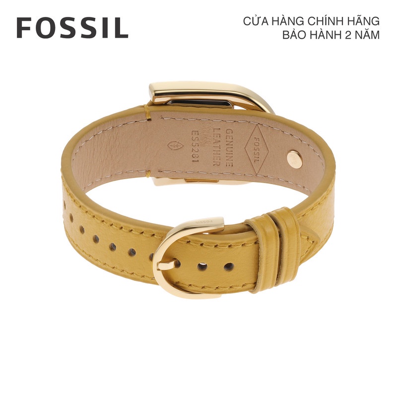 Đồng hồ nữ Fossil Hardwell ES5281 dây da - màu vàng