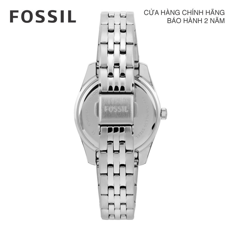 Đồng hồ nữ Fossil SCARLETTE MINI dây thép không gỉ ES4897 - màu bạc