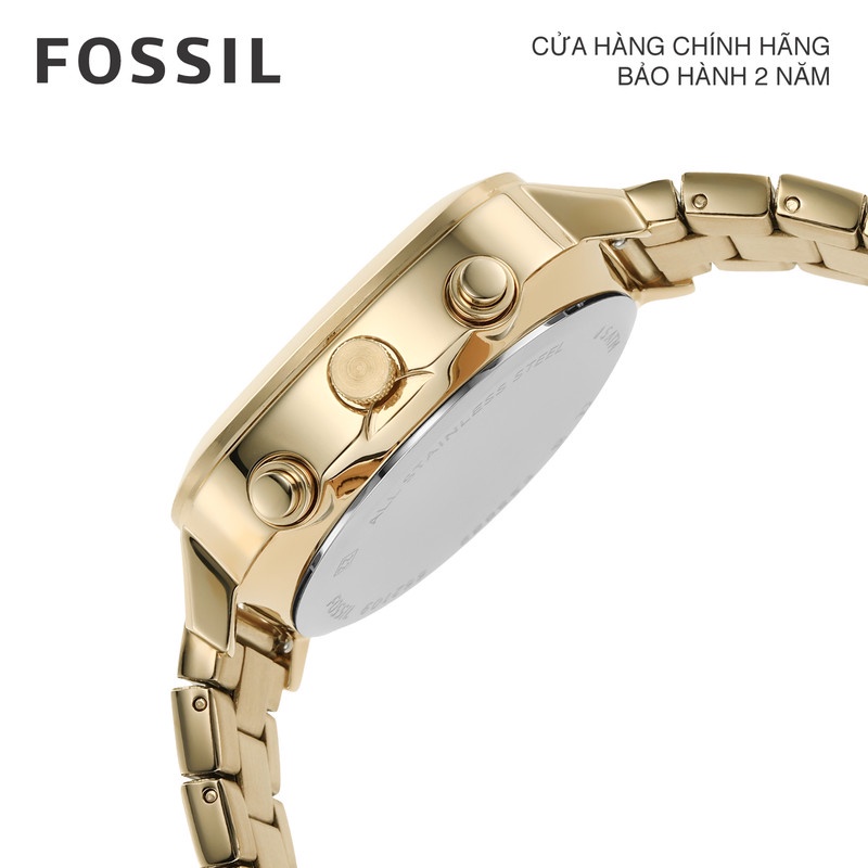 Đồng hồ nam Fossil  FS5889 dây thép không gỉ - màu vàng
