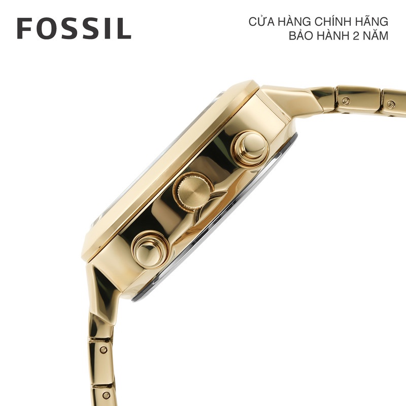 Đồng hồ nam Fossil  FS5889 dây thép không gỉ - màu vàng