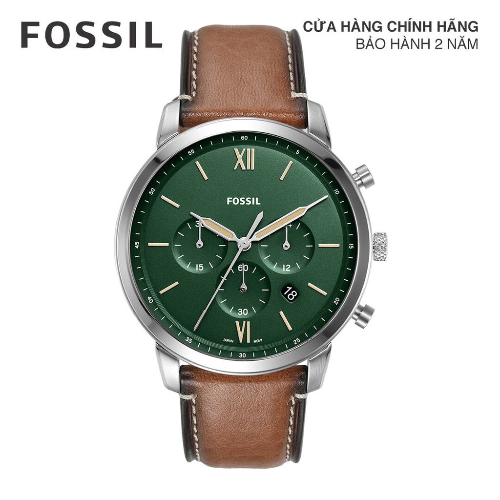 Đồng hồ nam Fossil Neutra dây da FS5963 - màu nâu