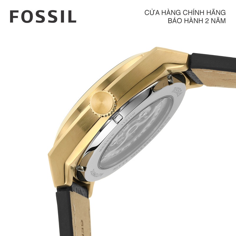 Đồng hồ nam Fossil EVERETT dây da ME3208 - màu đen