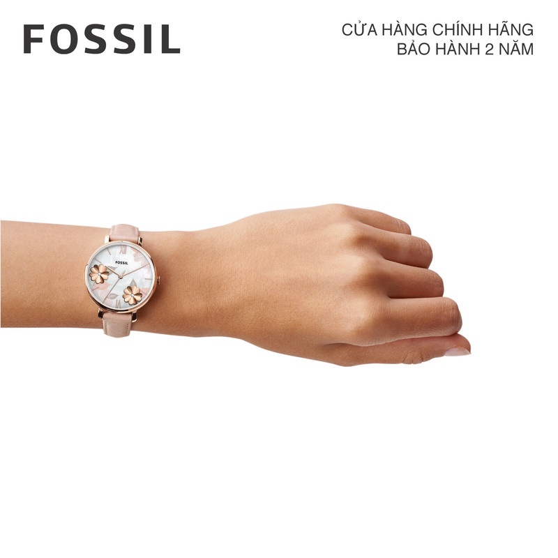 Đồng hồ nữ Fossil JACQUELINE dây da ES4671- màu nude