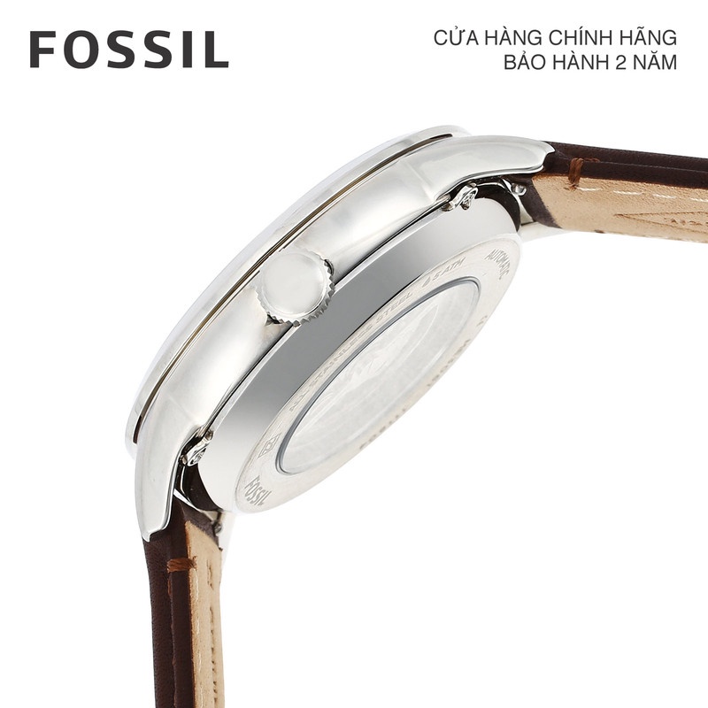 [MUA 1 TẶNG 1] Đồng hồ nam Fossil dây da ME3061 - màu nâu