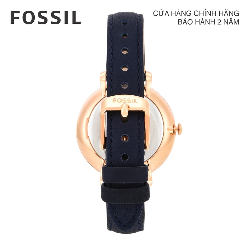 Đồng hồ nữ Fossil Jacqueline ES3843 dây da - xanh