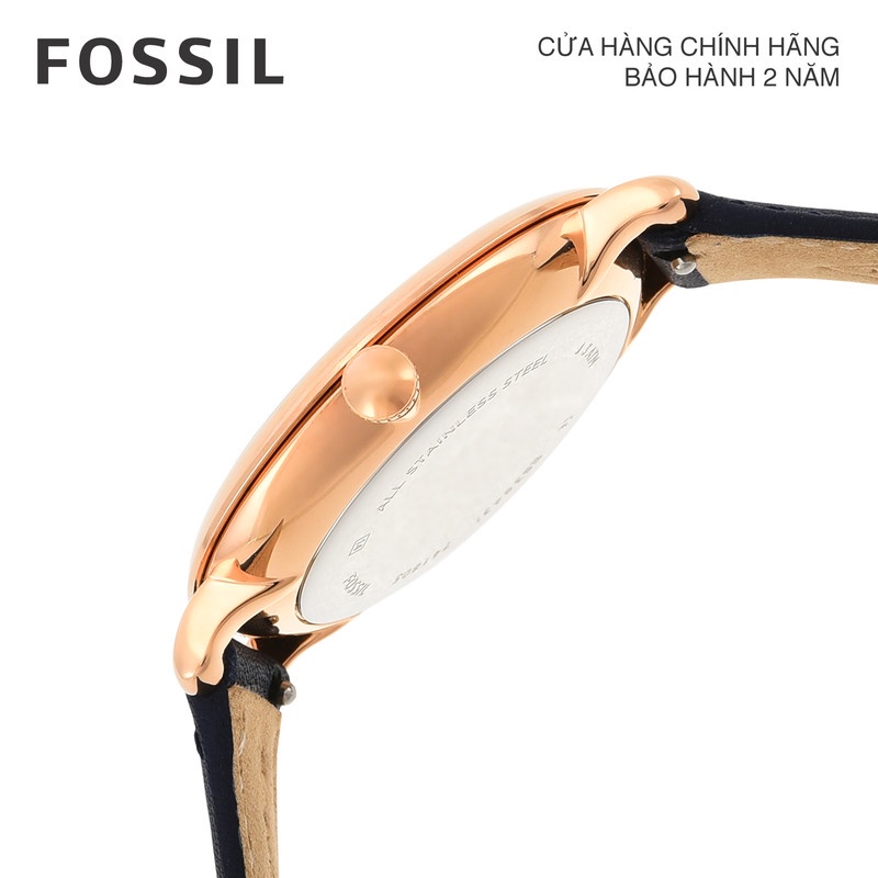 Đồng hồ nữ Fossil Jacqueline ES3843 dây da - xanh