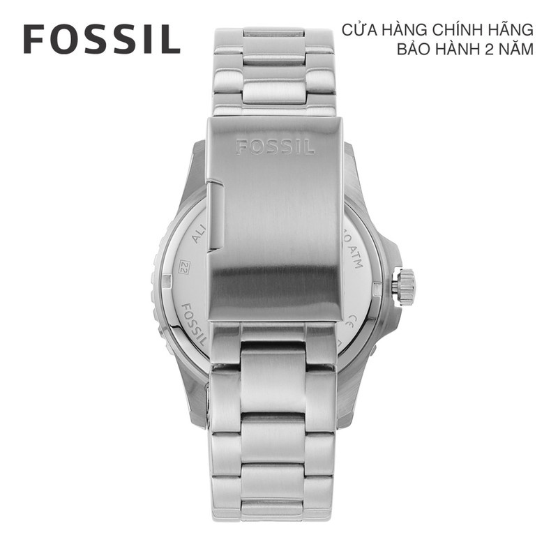 Đồng hồ Kim nam Fossil FB - 01 dây kim loại FS5657 - bạc