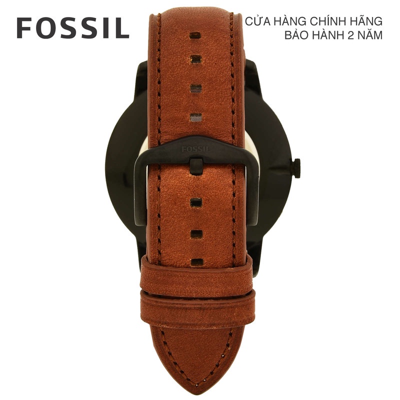 Đồng hồ nam Fossil The Minimalist FS5305 dây da - nâu