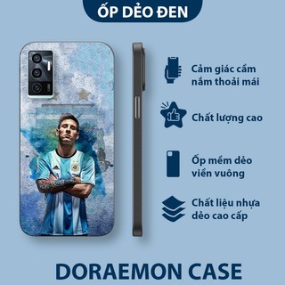 Ốp điện thoại Vivo V7,V11,V11 pro,V11I,V15,V15 pro,V17 pro,V19,V20,V20 SE,V21 5G,V23E,V23 In Hình Messi - Doraemon case