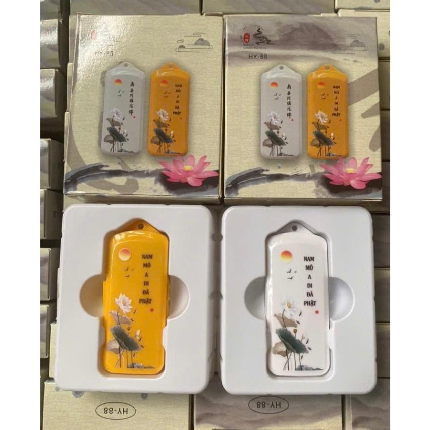 MÁY NIỆM PHẬT TÍ HON  HY-88  CÓ 17 BÀI CÓ 2 MÀU, CÓ KHE THẺ NHỚ - MẪU MỚI 2023, TẶNG CỐC