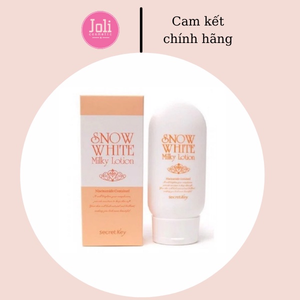Sữa Dưỡng Làm Sáng Da Secret Key Snow White 120g Milky Lotion