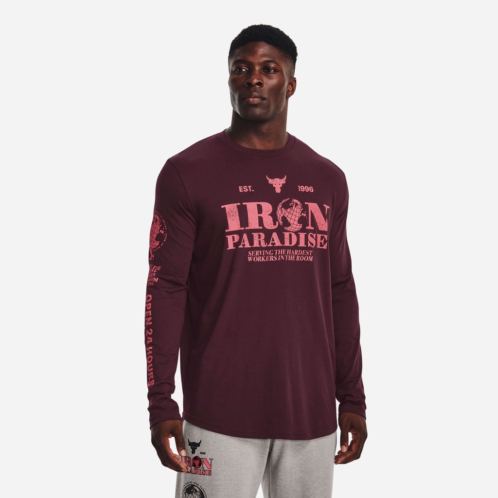 Áo tay dài thể thao nam Under Armour Pjt Rock Ip 24 Hours Ls - 1373762-600