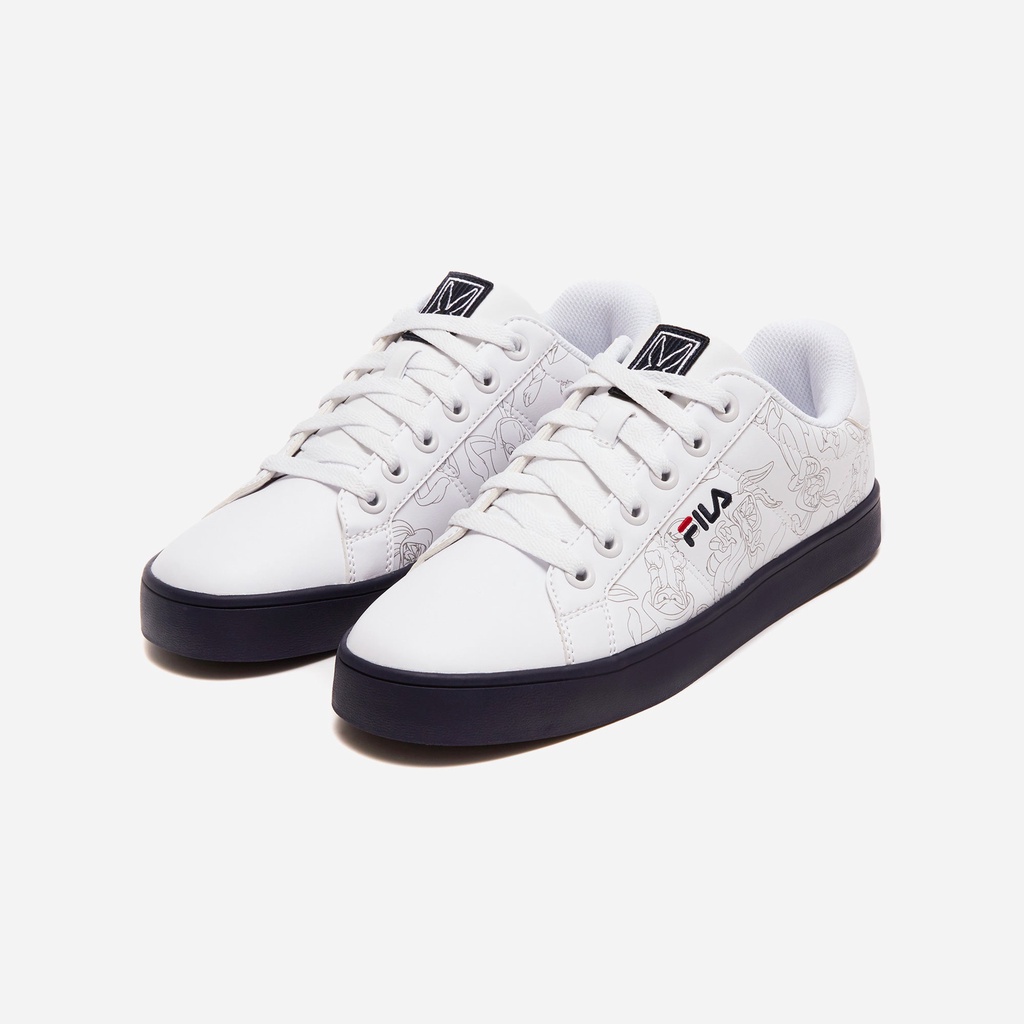 Giày sneaker unisex Looney Tunes x Fila Court Deluxe Wblt Print - 1TM01893F-896