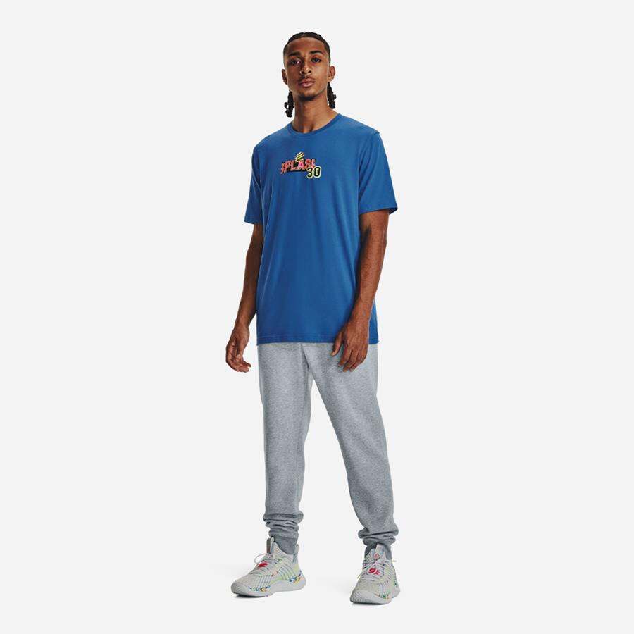 Áo thun thể thao nam Under Armour Curry Splash Party - 1376803-481